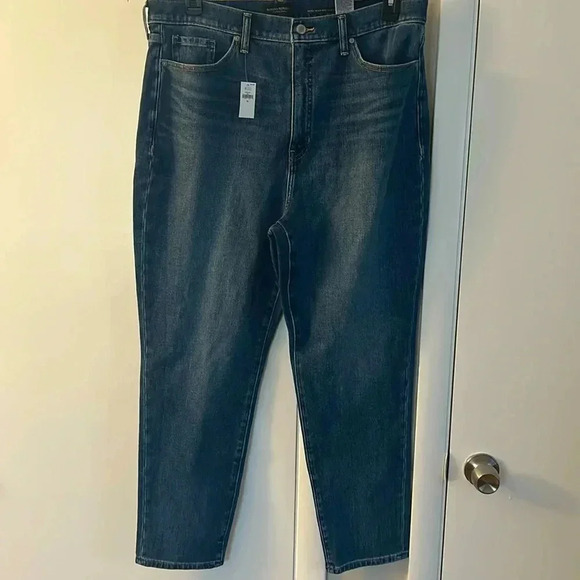 NWT banana republic ultra high-rise slim fit jeans size 18 - Picture 1 of 7
